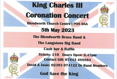 Coronation Concert Poster