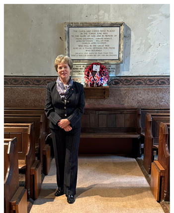 Cllr Teresa Attlee of Horndean Parish Council