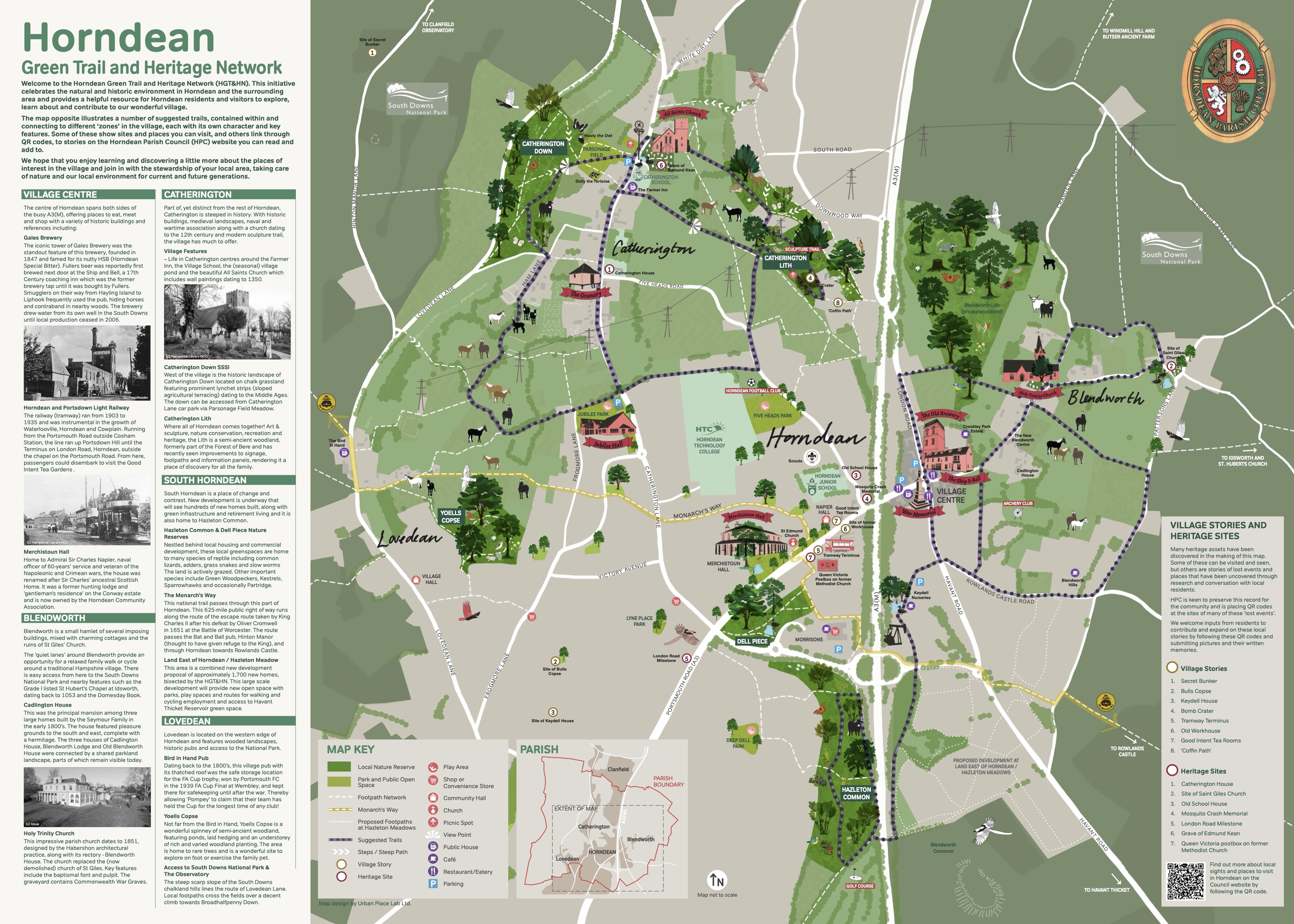 Horndean Parish Map