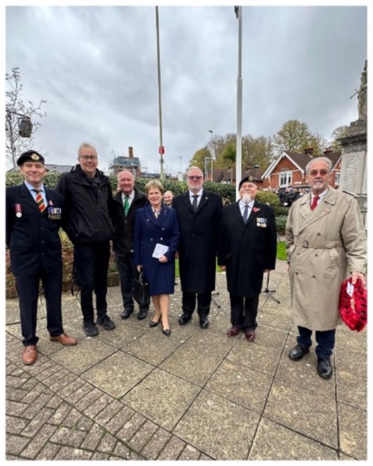 HPC Cllrs Remembrance Service